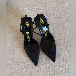 The Attico Black Pointed Heels